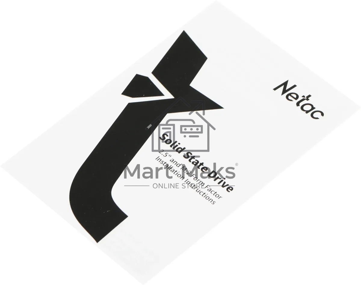 Накопитель SSD Netac N600S, 1TB, SATA III, 2.5