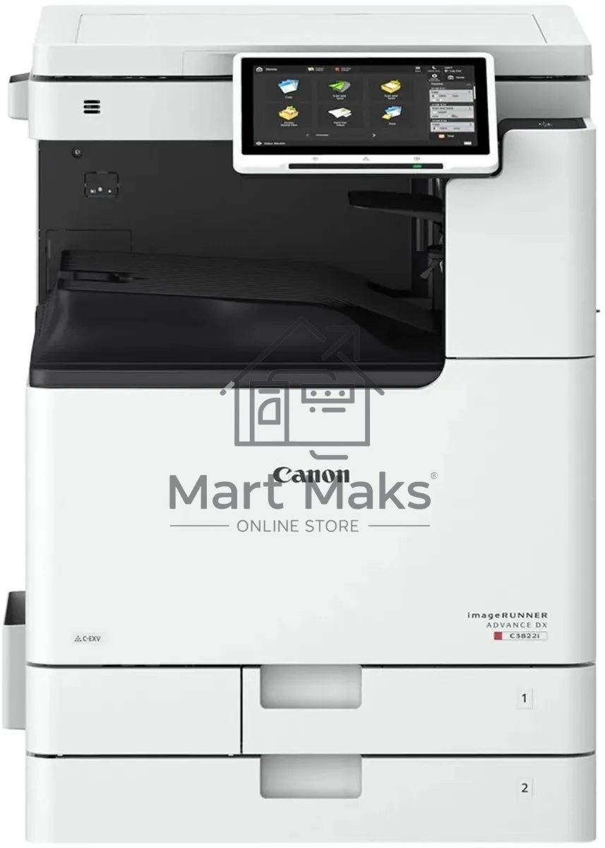 МФУ лазерный Canon imageRUNNER DX C3822i (4915C024), A3, цветной, печ. до 22/15 стр/мин., скан. до 135 стр/мин., 1200х1200 dpi (печать), 600х600 dpi (скан.), USB, Ethernet, Wi-Fi (без крышки, автоподатчика и набора картриджей)