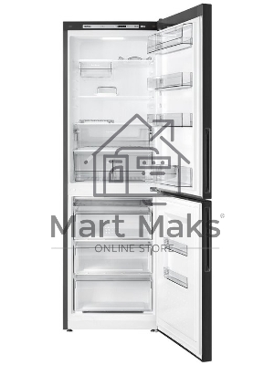 Холодильник Atlant ХМ-4621-151 черный металлик двухкамерный 205/119л морозилка снизу. капельная система