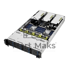 Серверная платформа ASUS RS720-E10-RS12/10G/2.4KW/8NVMe/GPU