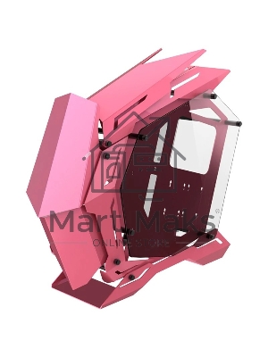 Компьютерный корпус без блока питания JONSBO MOD-3, Full-Tower, TG, no fans, 2xUSB-A 3.0, EATX, ATX, mATX, mITX Pink