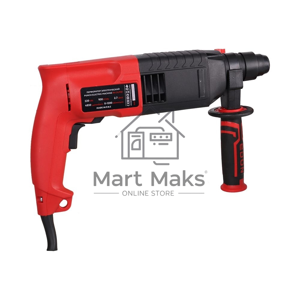 Перфоратор EDON RH-24/950 черный/красный 9275