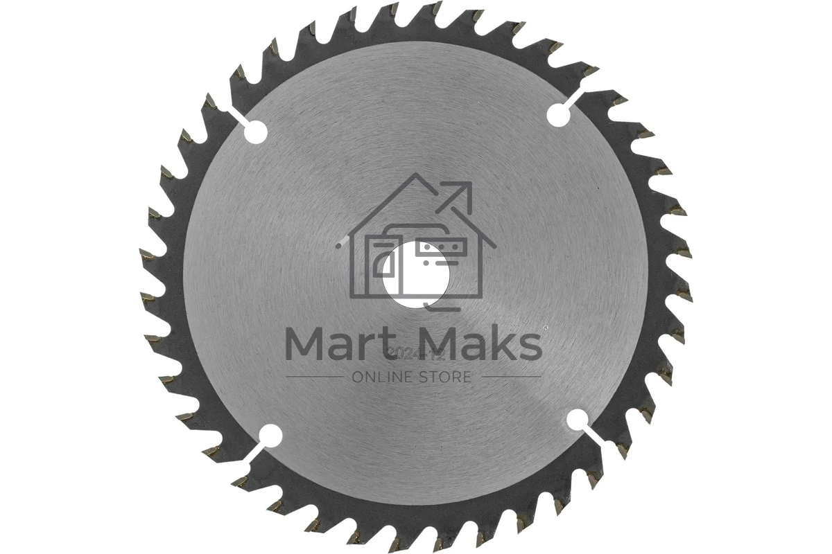 Пильный диск по дереву с гвоздями Denzel ф165 х 20 мм, 40 зубов