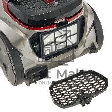 Пылесос Delta LUX DE-3505 черный/серебристый, 450/2800 Вт, уборка сухая, пылесборник контейнер 3 л