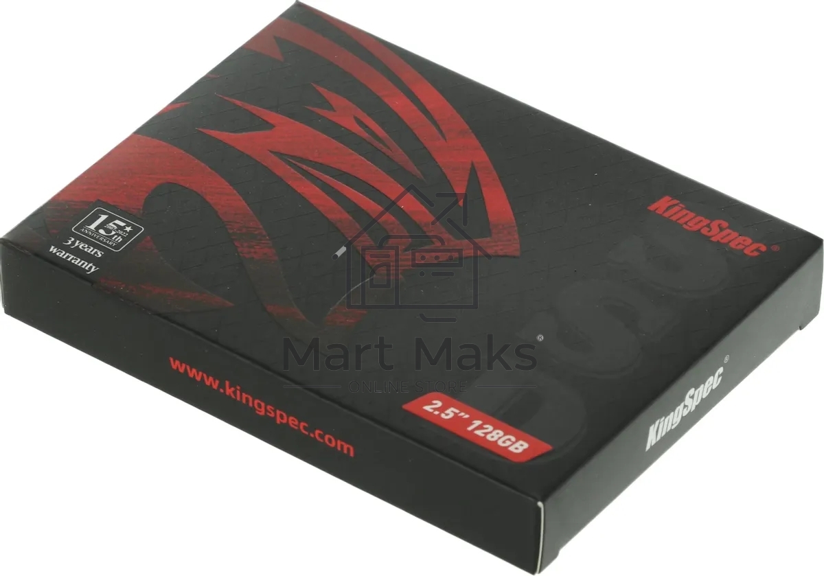 Накопитель SSD KingSpec P3-128, 128GB, SATA, 2.5