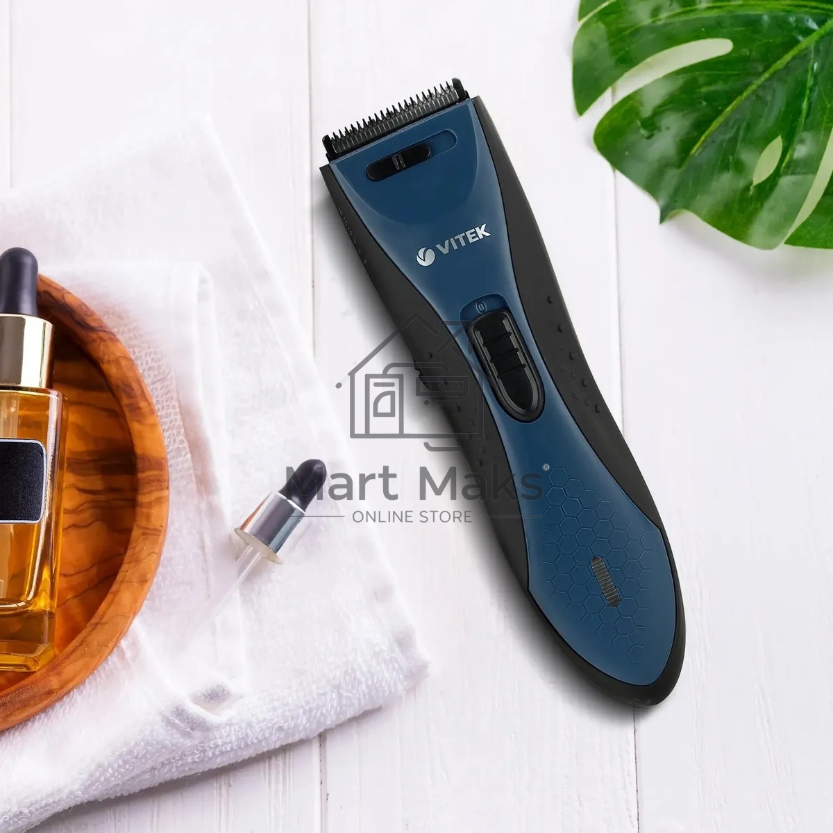 Машинка для стрижки Vitek VT-2578 черный/синий