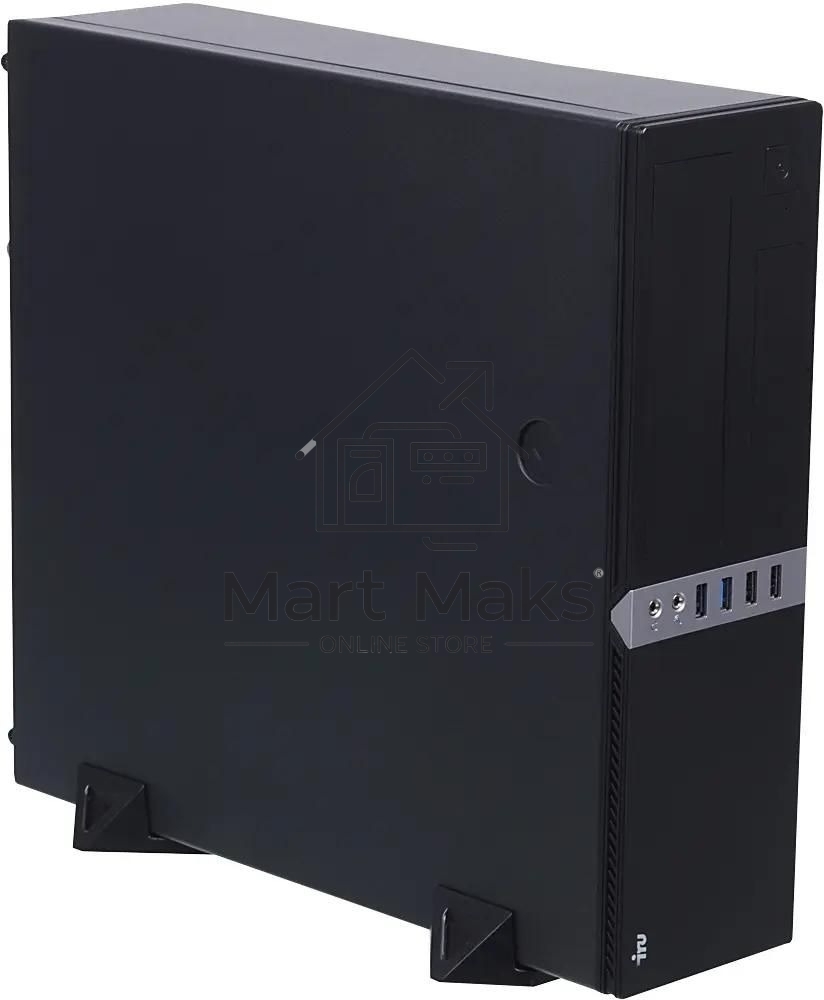 Компьютер ПК IRU Office 310H6S SFF i3 12100 (3.3) 8Gb SSD256Gb UHDG 730 Free DOS GbitEth 300W черный (2061129)