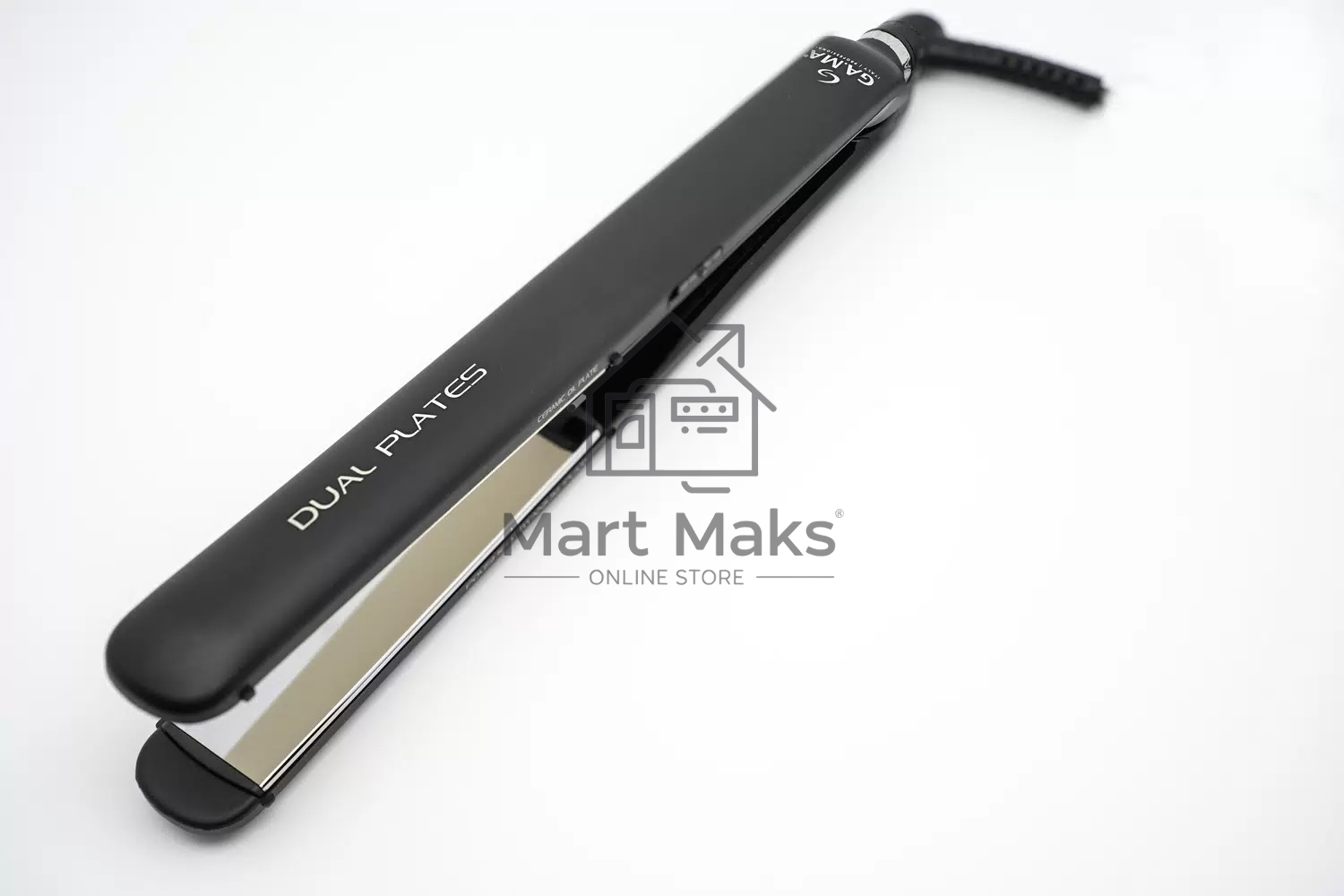 Выпрямитель для волос GA.MA CP14 DUAL PLATE - SY (GI2514) 45 Вт, 230°C, черный