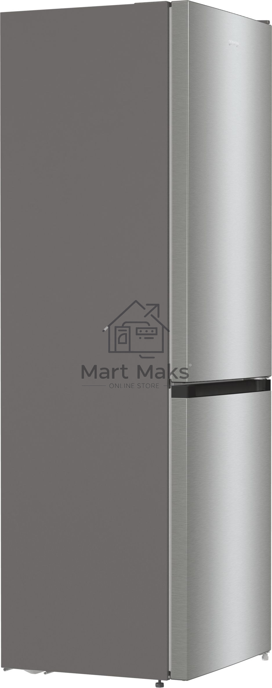 Холодильник Gorenje NRKE62XL серебристый металлик двухкамерный 203/99л морозилка снизу, No Frost