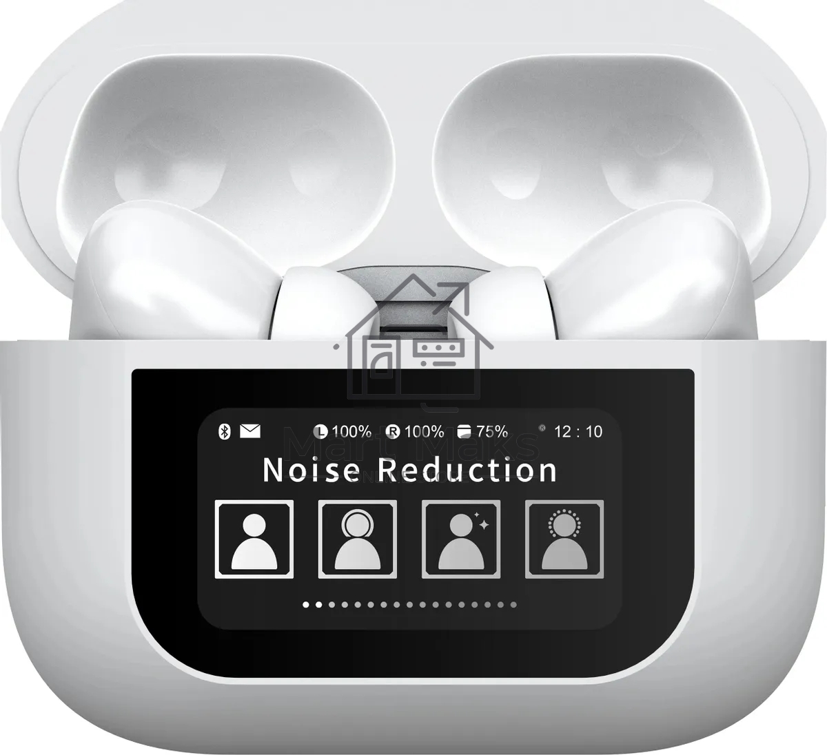 Беспроводная гарнитура Defender Twins 999 ANC белый, TWS, Bluetooth, ANC