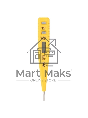 Индикаторная отвертка-тестер напряжения цифровая Deli DL8003 (12-250 В)