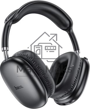 Беспроводные/проводные наушники Hoco W35 Air черный, полноразмерные, Bluetooth + проводной, до 45 ч.