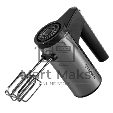 Миксер ручной Endever Sigma-06, черный/стальной, мощность 500 Вт, 2 насадки, 5 скоростей, 12 шт/уп.