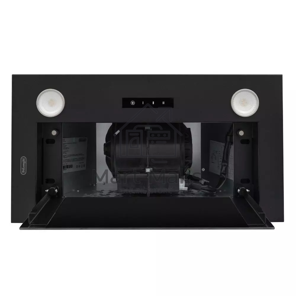 Вытяжка встраиваемая DeLonghi Cosetta 510 NB черная, 52.6 см, 1200 куб. м/ч, 63 дБ