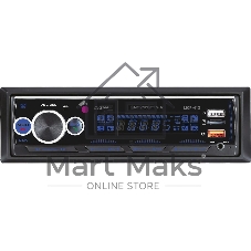 Автомагнитола Digma MCP-413, 1 DIN, Bluetooth, USB Type-A, AUX, пульт ДУ