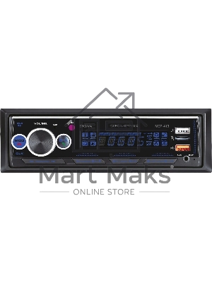 Автомагнитола Digma MCP-413 1DIN 4x45Вт v5.0 USB 2.0 AUX 4 ПДУ