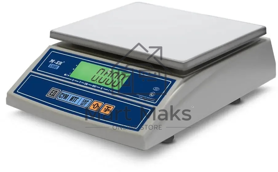 Весы фасовочные Mertech M-ER 326AFL-6.1 LCD (3055) серый металик, до 6 кг