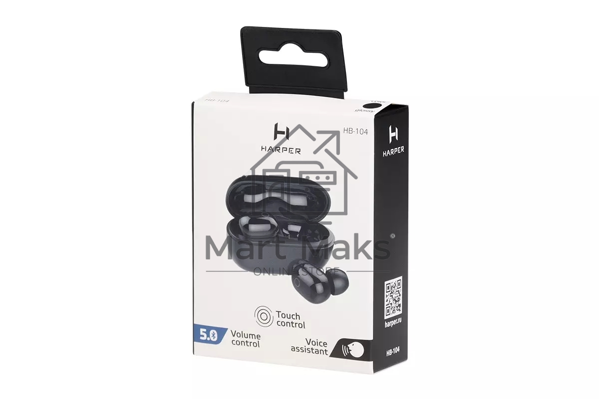 Наушники Harper HB-104 черный