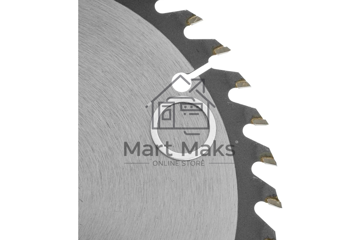 Пильный диск по дереву с гвоздями Denzel ф165 х 20 мм, 40 зубов