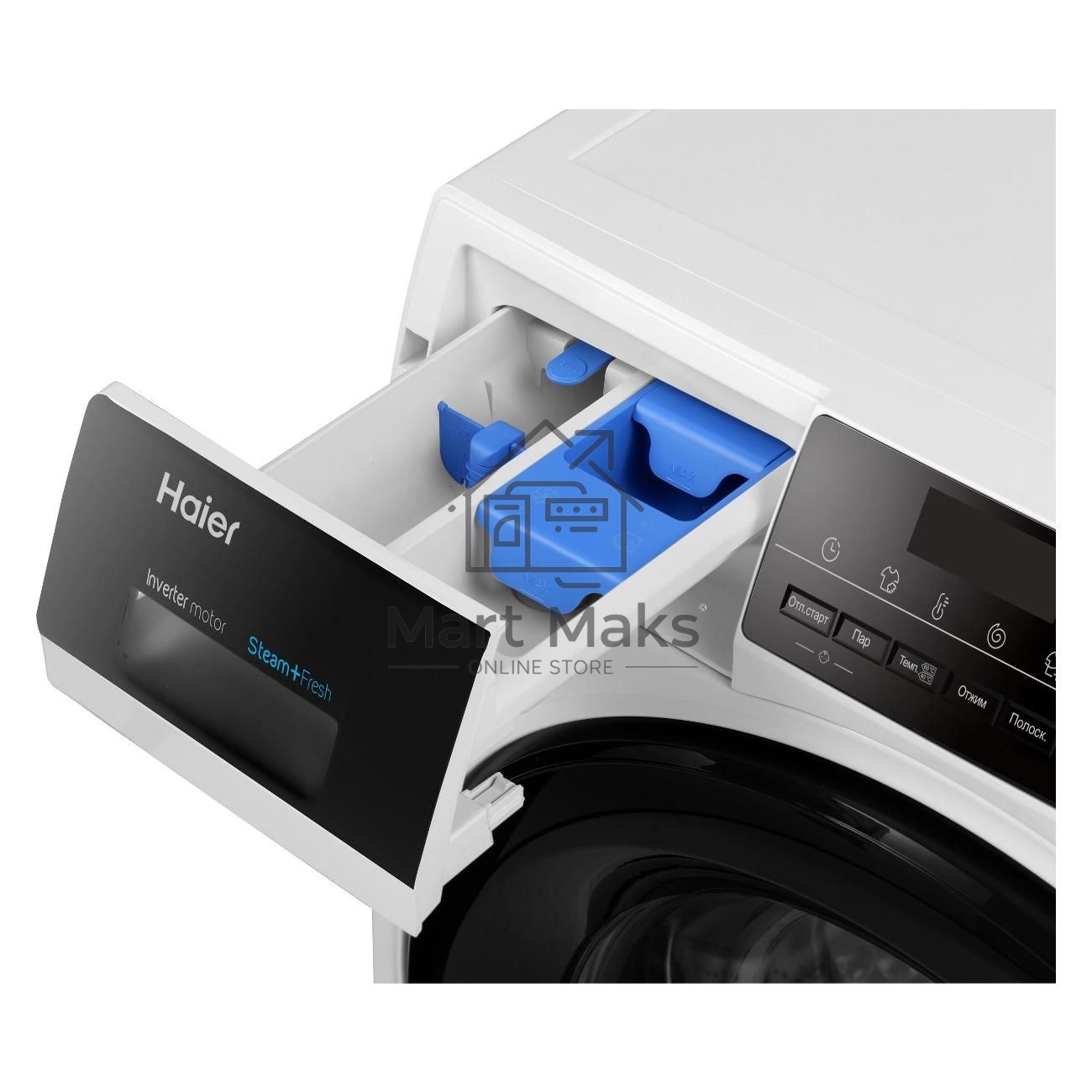 Стиральная машина Haier HW90-BP14929A белый, загрузка фронтальная 9 кг, 1400 об/мин., класс: A+++