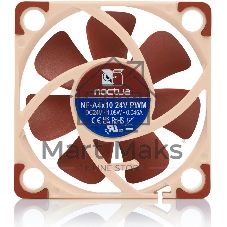Вентилятор корпусной Noctua NF-A4x10 24V PWM, 40 мм, 5000 об/мин, 17.9 дБ, 4-pin PWM, без подсветки