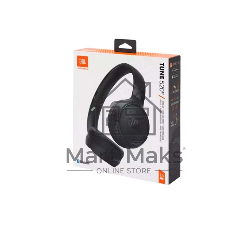 Гарнитура беспроводная JBL TUNE 520BT черный