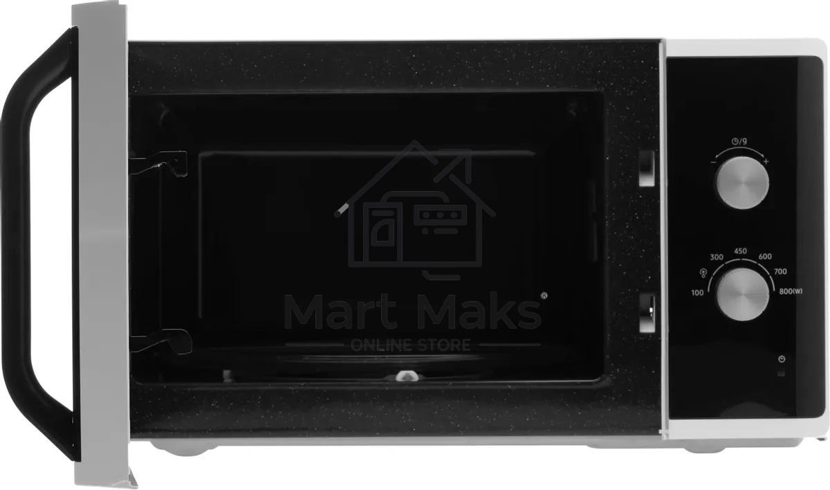 Микроволновая печь Samsung MS23K3614AW белый, 23 л, 800 Вт, переключатели - поворотный механизм