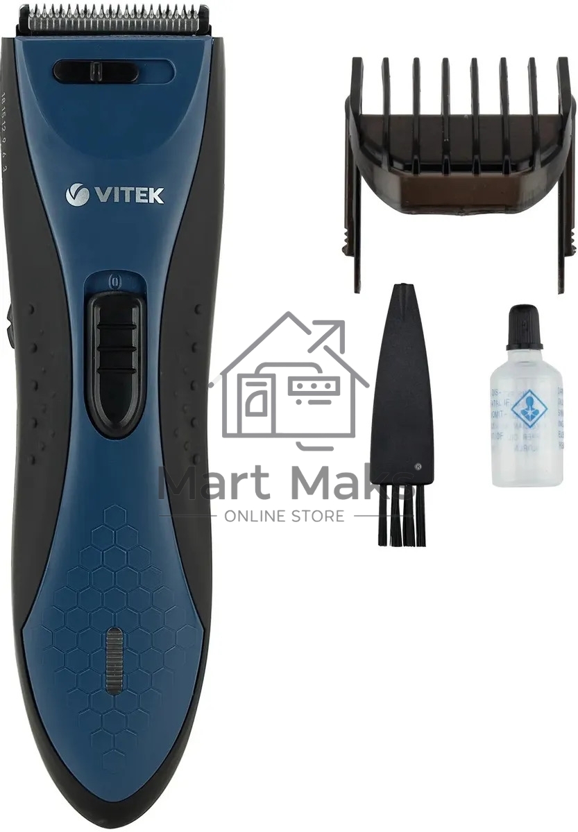 Машинка для стрижки Vitek VT-2578 черный/синий