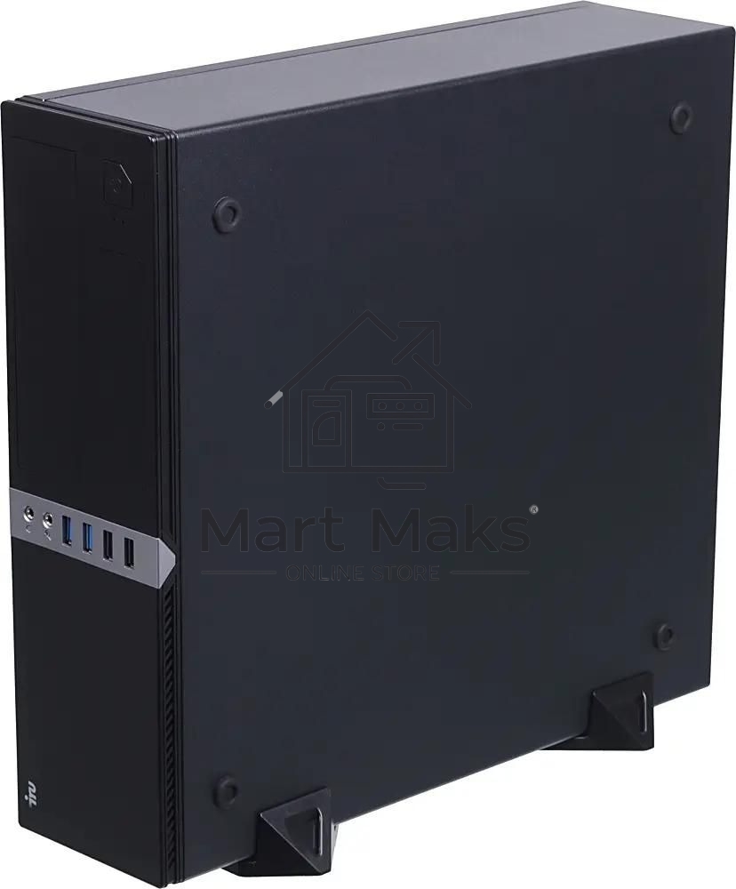 Компьютер ПК IRU Office 310H6S SFF i3 12100 (3.3) 8Gb SSD256Gb UHDG 730 Free DOS GbitEth 300W черный (2061129)