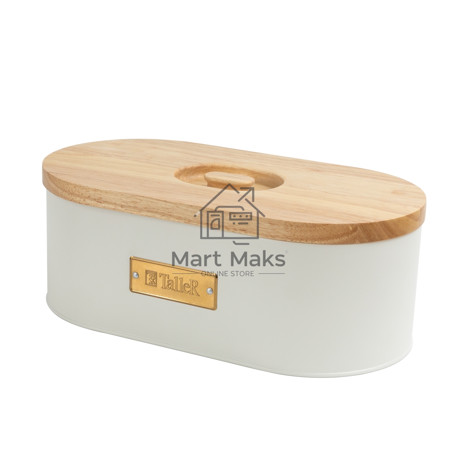 Хлебница TALLER TR-51979 Хюгге с крышкой-разделочной доской
