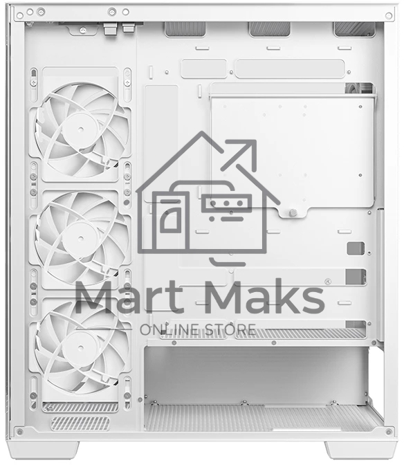 Компьютерный корпус Deepcool CG580 4F V2 WH без БП, боковое окно (панорама), 4x120mm ARGB PWM вентилятора, белый, ATX (R-CG580-WHADA4-G-2)