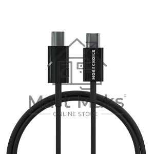 Зарядное устройство MORE CHOICE (4610196409912) NC60a Black - СЗУ 1USB-C 3.0A PD 20W быстрая зарядка для Type-C