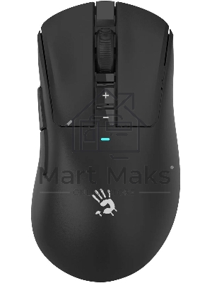 Мышь A4Tech Bloody R73 Ultra Duo черный оптическая 20000dpi беспров. USB-C 7but (R73 ULTRA DUO BLACK)