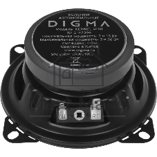 Колонки автомобильные Digma KERNEL MINI 120Вт 90дБ 4Ом 10см (4дюйм) (ком.:2кол.) коаксиальные двухполосные
