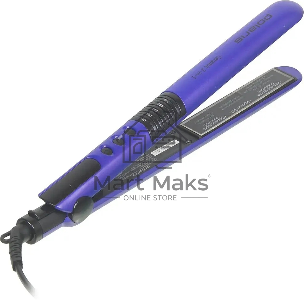 Выпрямитель Polaris PHS 2405K 35Вт фиолетовый/черный (макс.темп.:230С)