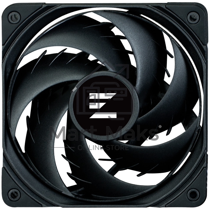 Вентилятор для корпуса Zalman ZM-AF120 черный, 120 мм, 2000 об/мин, 29.7 дБ, 4 pin