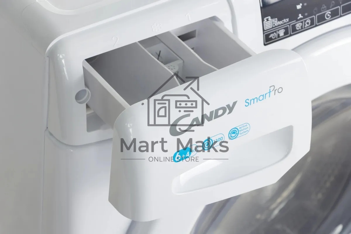 Стиральная машина Candy Smart Pro CSOW4 1364T/2-07 белый, загрузка фронтальная 6 кг, 1300 об/мин., класс: В