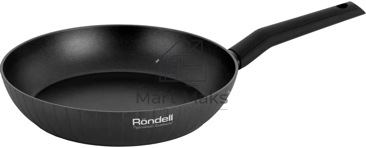 Сковорода Rondell Vero RDA-1495, 28см, без крышки, серый