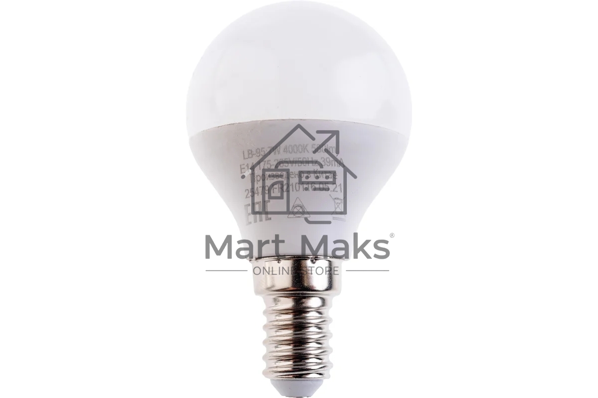 Лампа светодиодная FERON LB-95 (25479) 7W 230V E14 4000K G45