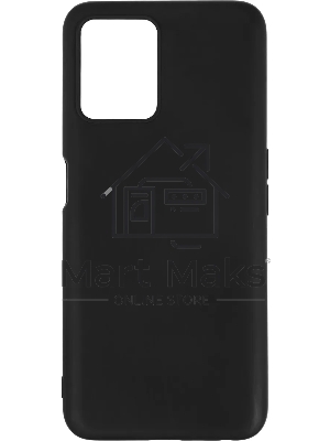 Чехол (клип-кейс) LuxCase, для Realme 8i, черный 62348