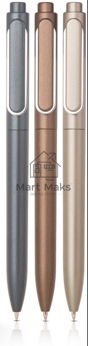 Ручка гелевая автоматическая Deli A12-BK ассорти, черные чернила, линия 0.5мм