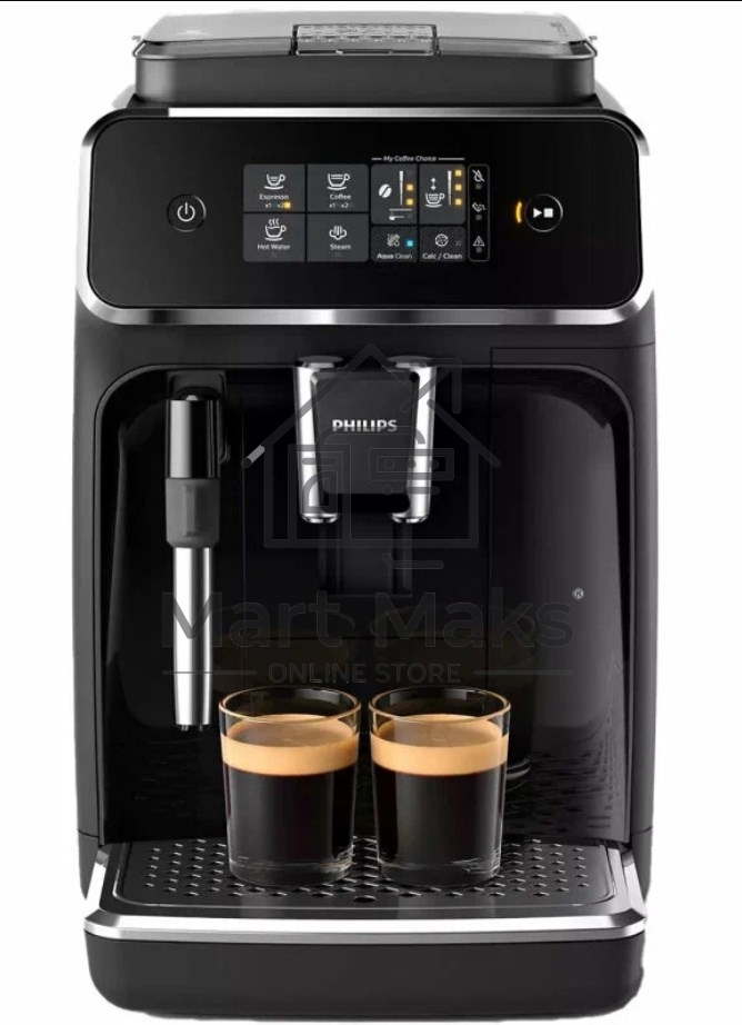 Кофемашина автоматическая Philips EP2224/10 черный, исп. кофе - молотый/зерновой, 1.8 л, 1500 Вт, 15 Бар.