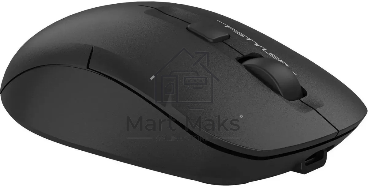 Мышь беспроводная A4Tech Fstyler FG16CS Air2 черный, 2000 dpi, радиоканал, USB, кнопки - 4