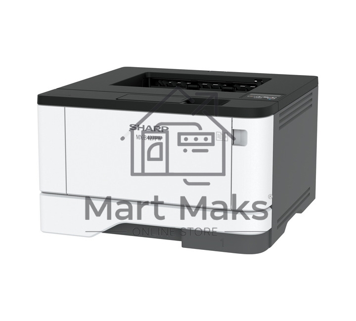 Принтер лазерный Sharp MXB427PWEU, A4, ч/б, печ. до 40 стр мин, 600 x 600 DPI, Ethernet, Wi-Fi, USB