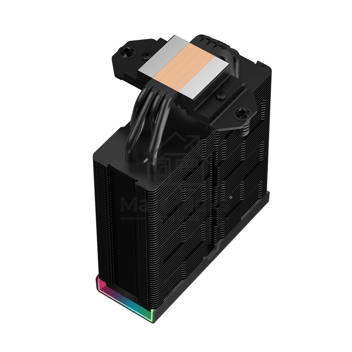 Кулер для процессора DEEPCOOL AK400 DIGITAL PRO черный, 120 мм, алюминий/медь, 1750 об/мин, 25 дБ, 4 pin, 220 Вт, 159 мм