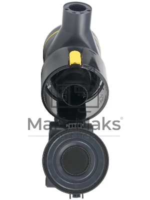 Пылесос вертикальный Centek CT-2573 черный/желтый, питание от аккумулятора, 215 Вт, уборка сухая, пылесборник 0.8 л, работа от АКБ max 45 мин