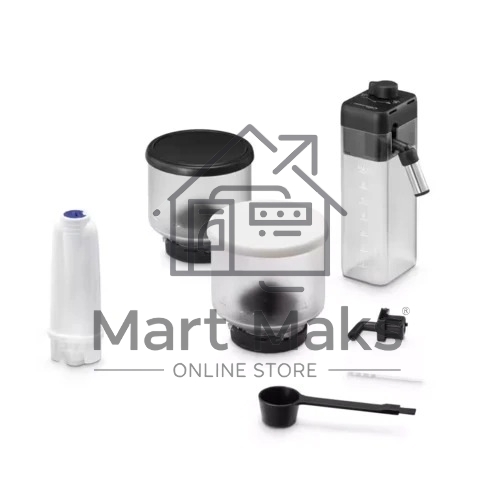 Кофемашина автоматическая DeLonghi EXAM440.55.W, белый, исп. кофе - молотый/зерновой, 1.4 л, 1450 Вт, 19 Бар
