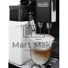 Кофемашина DeLonghi ECAM 44 660 B черный, исп. кофе - зерновой/молотый, 2 л, 1450 Вт, 15 бар