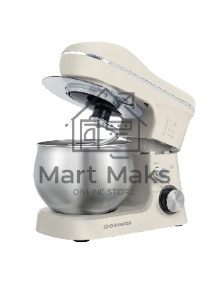 Миксер планетарный Eurostek EHM-205 чаша 5 л, 2000 Вт, бежевый