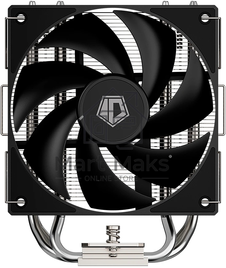 Кулер ID-COOLING SE-610-XT BASIC черный 120мм алюминий+медь 2000rpm 29.85db 4-pin 250W 151мм